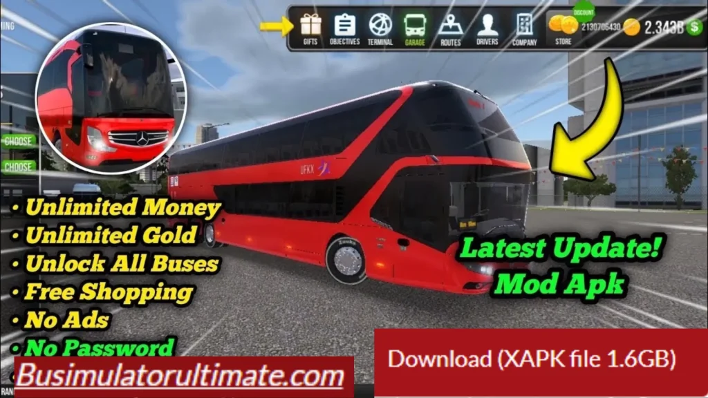 Download Bus Simulator Ultimate Mod APK Latest v2.2.3 Gold 2 Download Bus Simulator Ultimate Mod APK