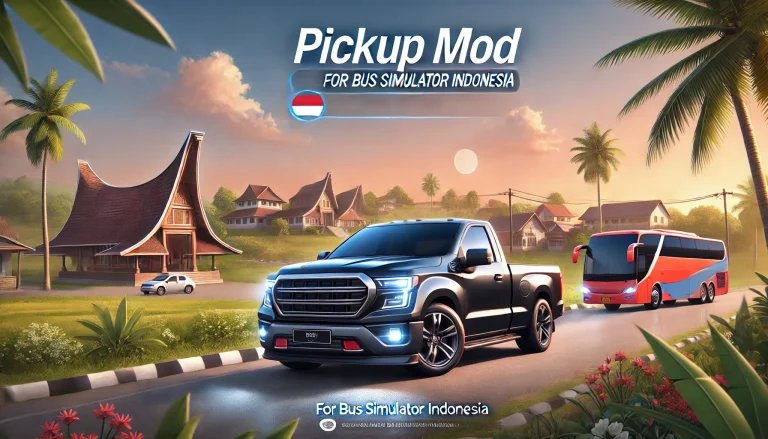 Pickup Mod for Bus Simulator Indonesia 14 Pickup Mod for Bus Simulator Indonesia