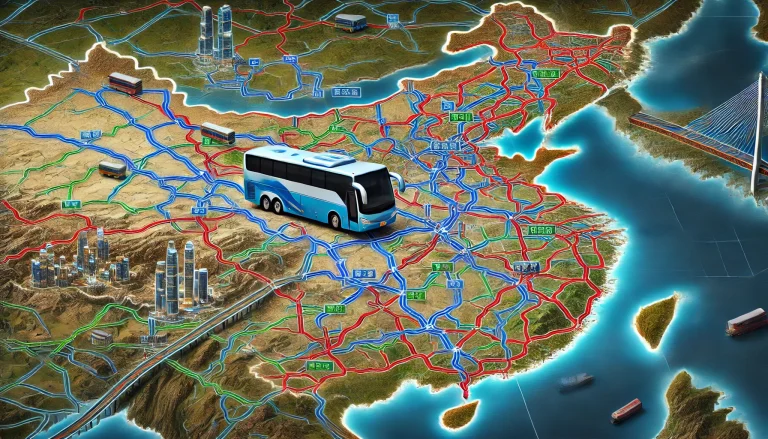 Bus Simulator Ultimate: China Map & Routes 🇨🇳 8 China Map Routes