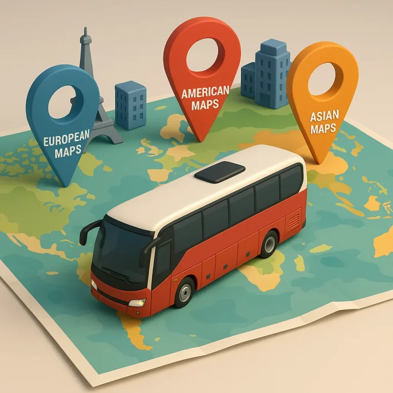 Maps In Bus Simulator Ultimate & Guide To Unlock Countries 2 Exploring maps in Bus Simulator Ultimate