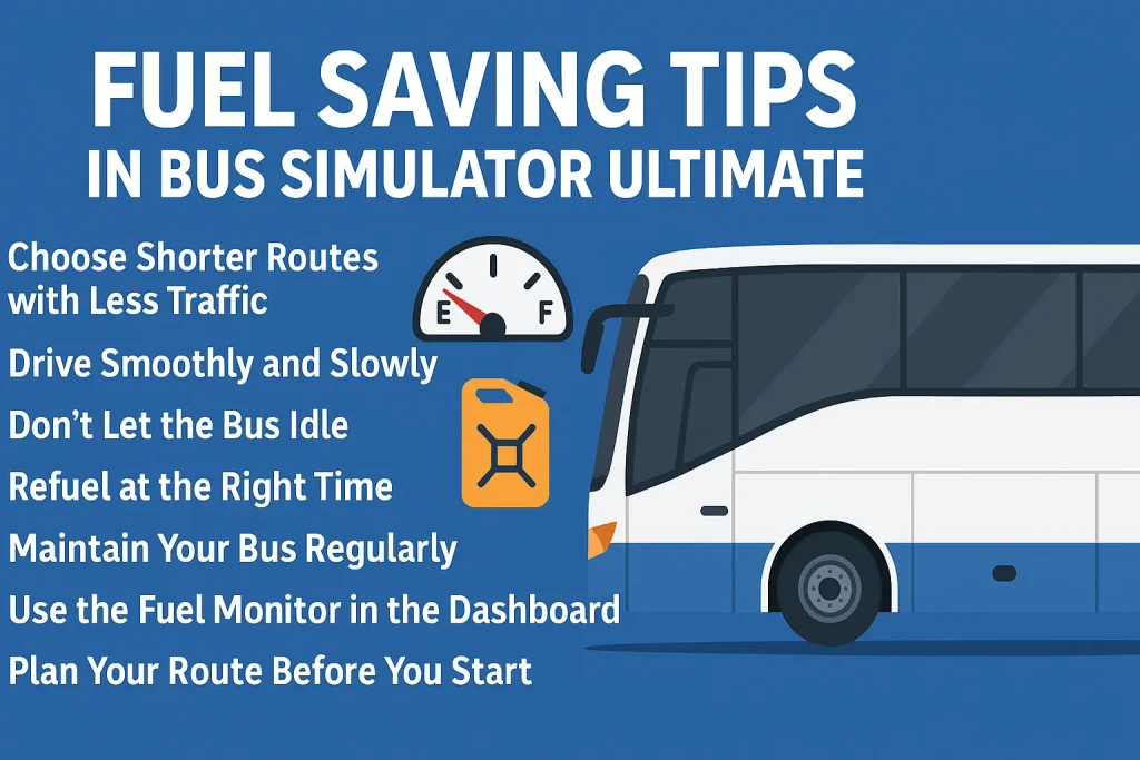 Fuel Saving Tips in Bus Simulator Ultimate (2025 Guide) 1 Fuel Saving Tips in Bus Simulator Ultimate
