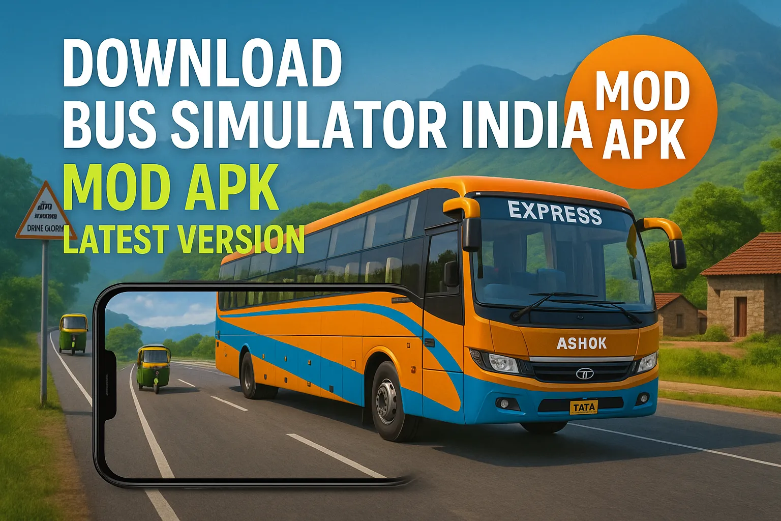 Latest Bus Simulator Ultimate India Mod APK Free Download for Android